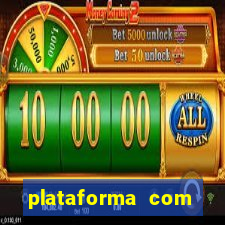 plataforma com bonus de cadastro fortune tiger